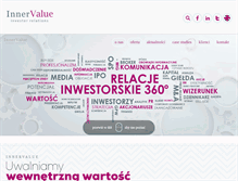 Tablet Screenshot of innervalue.pl
